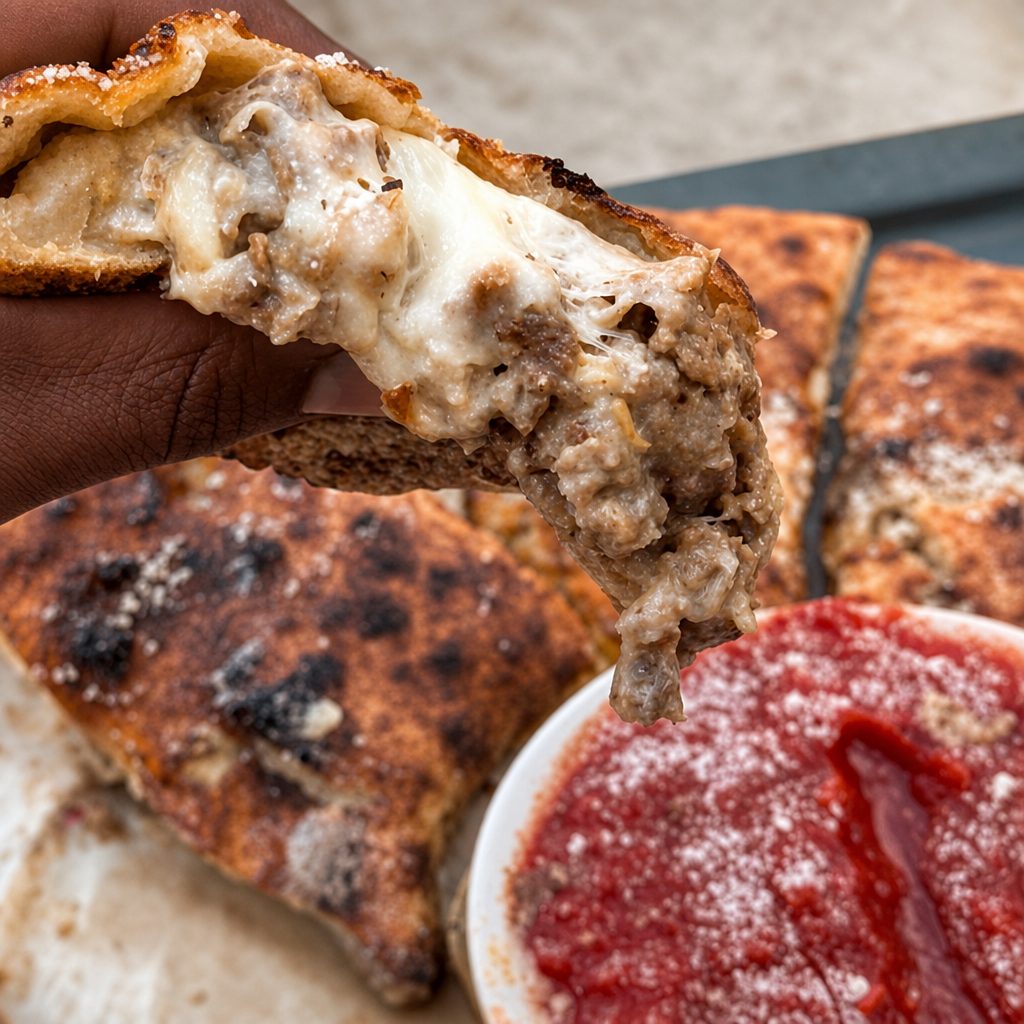 Calzone Cheesesteak.